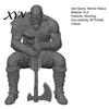 Fan Collectible 3D Printed Warrior Statue, Nordic Mythology Figurine with Material Statue Weapon, Ornament for Home Office Decoration