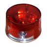 Round Rear Tail Lights with 12v Bulbs Suitable for Motorcycle Bike Motorbike