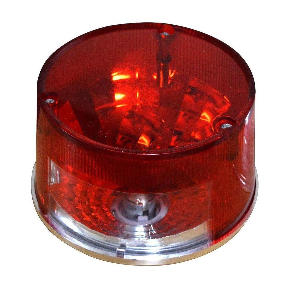 Round Rear Tail Lights with 12v Bulbs Suitable for Motorcycle Bike Motorbike