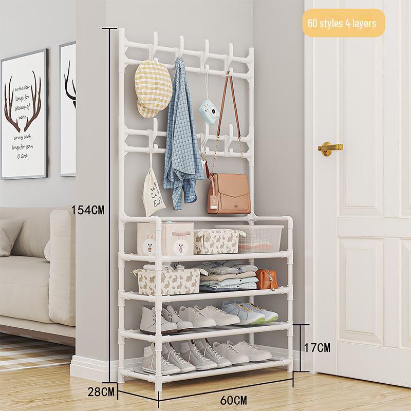Многослойная полка-органайзер для обуви и головных уборов для спальни, гостиной, прихожей и шкафа.