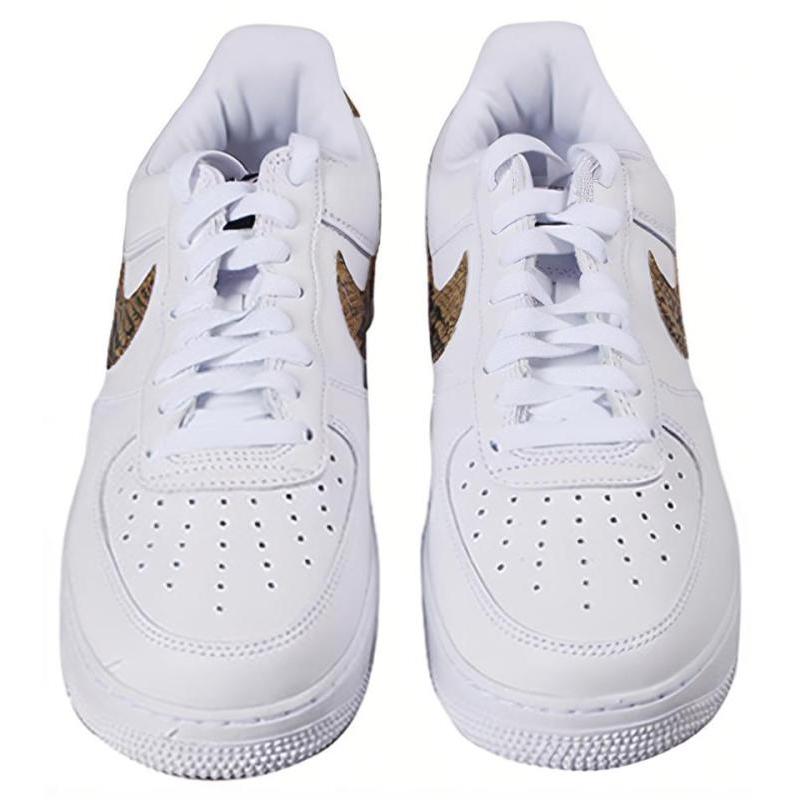 Nike Air Force 1 Low Retro Ivory Snake Sneakers AO1635-100