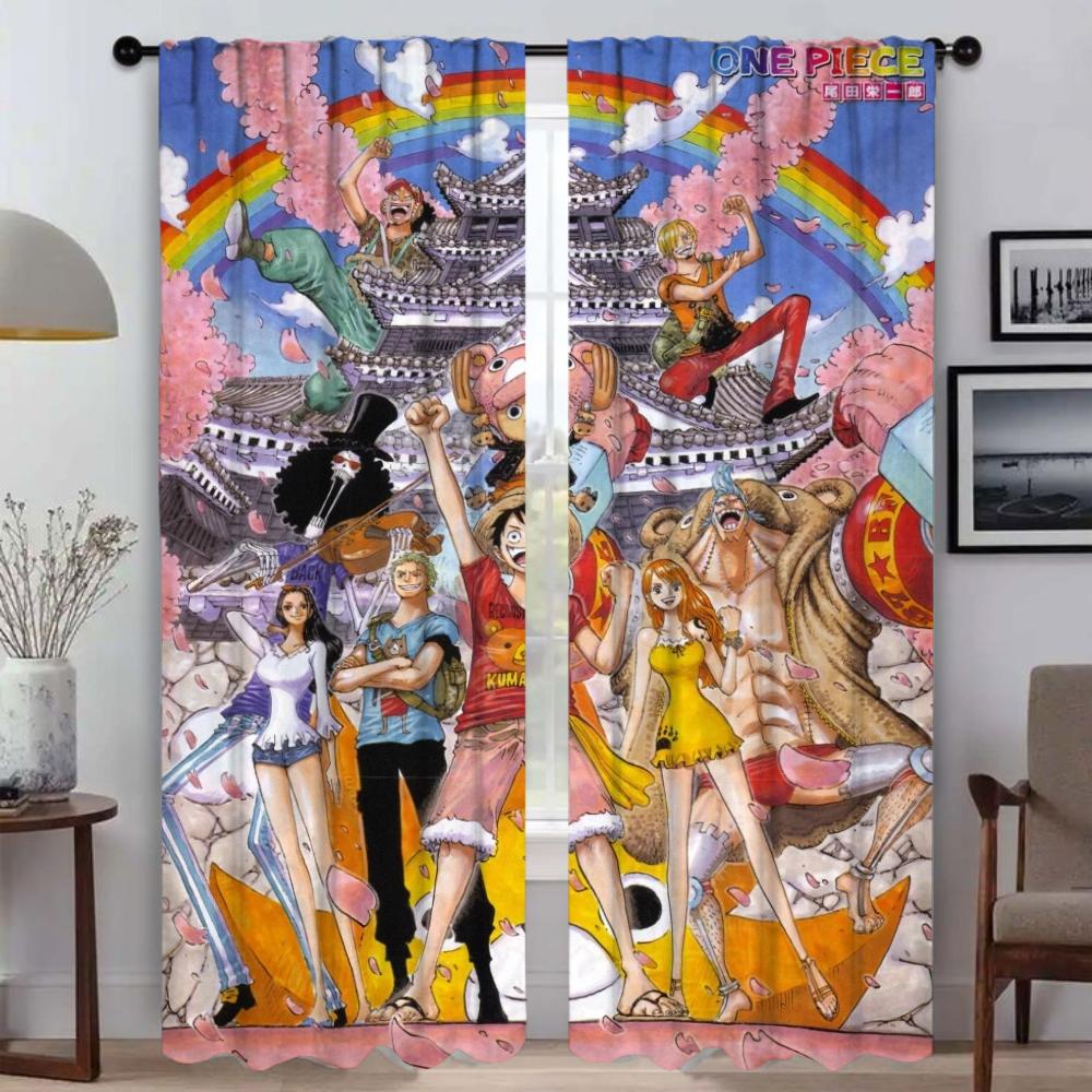 O-One-pieceS Tulle for Bedroom Halloween Decoration Blackout Curtains for Camera Partition Window Curtain Elegant Room Curtains