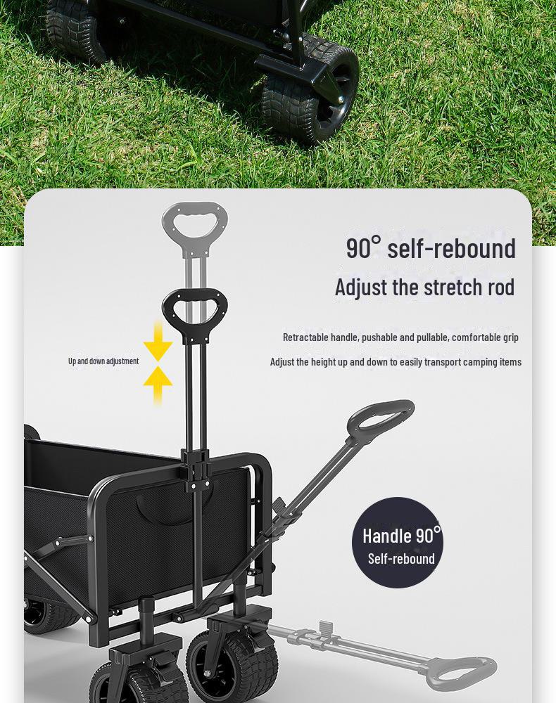 Складная тележка для кемпинга на открытом воздухе от производителя: Большой пикниковый прицеп и детская лежачая тележка