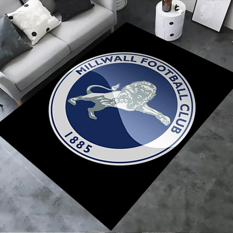 Новый ковер Millwall FC 2025 для гостиной, спальни, дома, декора дивана, противоскользящий напольный коврик для игр детей