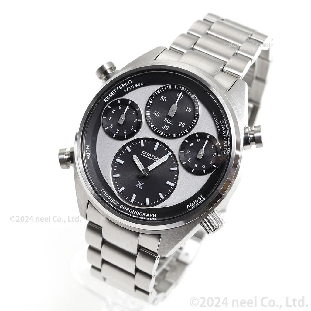 Часы Prospex Speedtimer Solar Chronograph с секундной стрелкой, белые, модель SBER001 [Seiko Watch], 1/100, мужские.