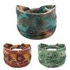Cotton Knotted Headwrap Stretch Yoga Head Bands Fashion Boho Headband  Hair Accessories