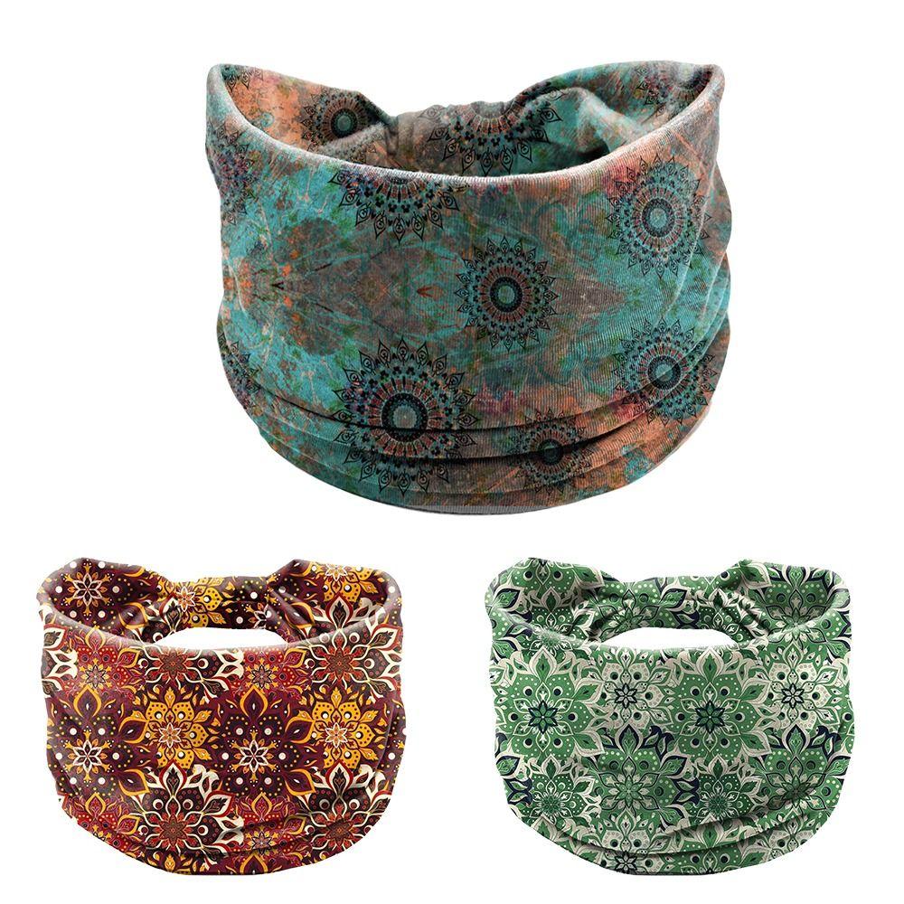 Cotton Knotted Headwrap Stretch Yoga Head Bands Fashion Boho Headband Hair Accessories