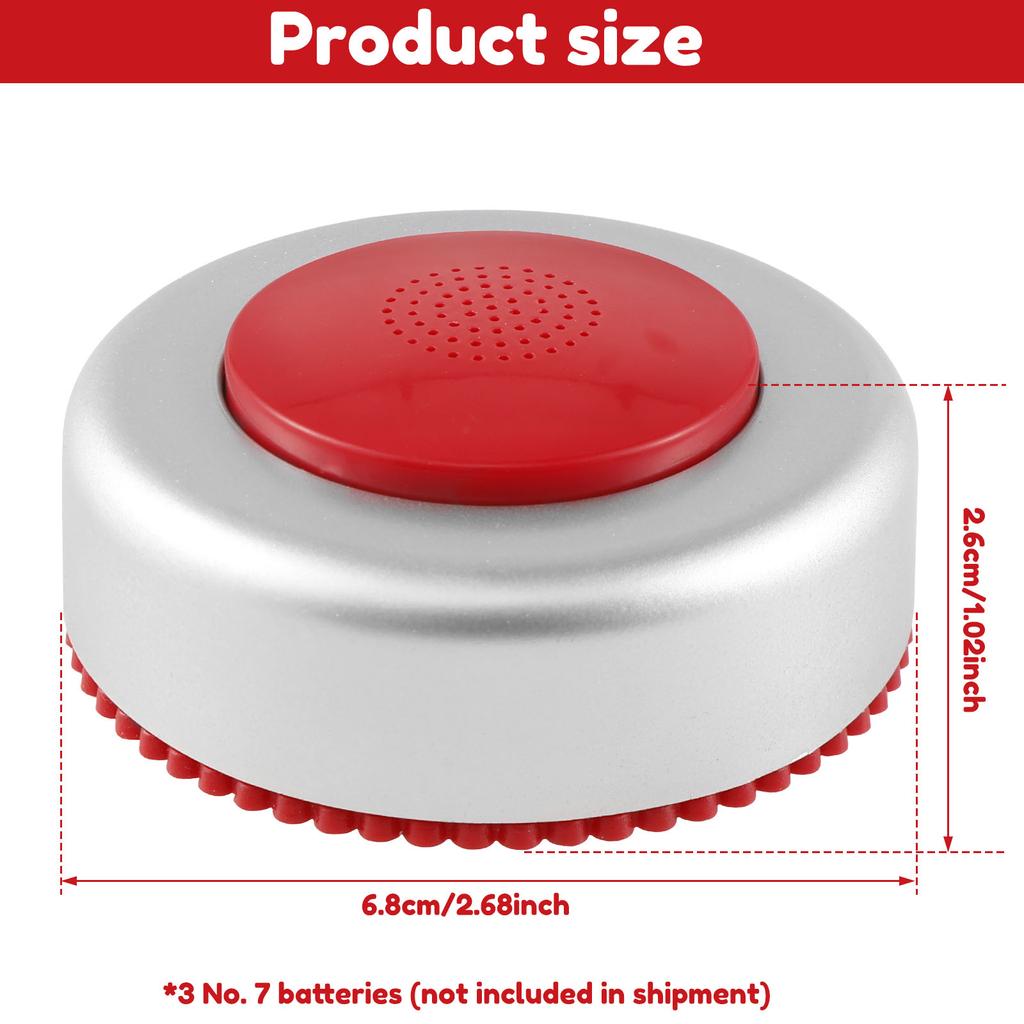 Portable Remote Control Spoof Simulation Fart Noise Generator with 50 Different Realistic Sound Wireless Noise Simulators