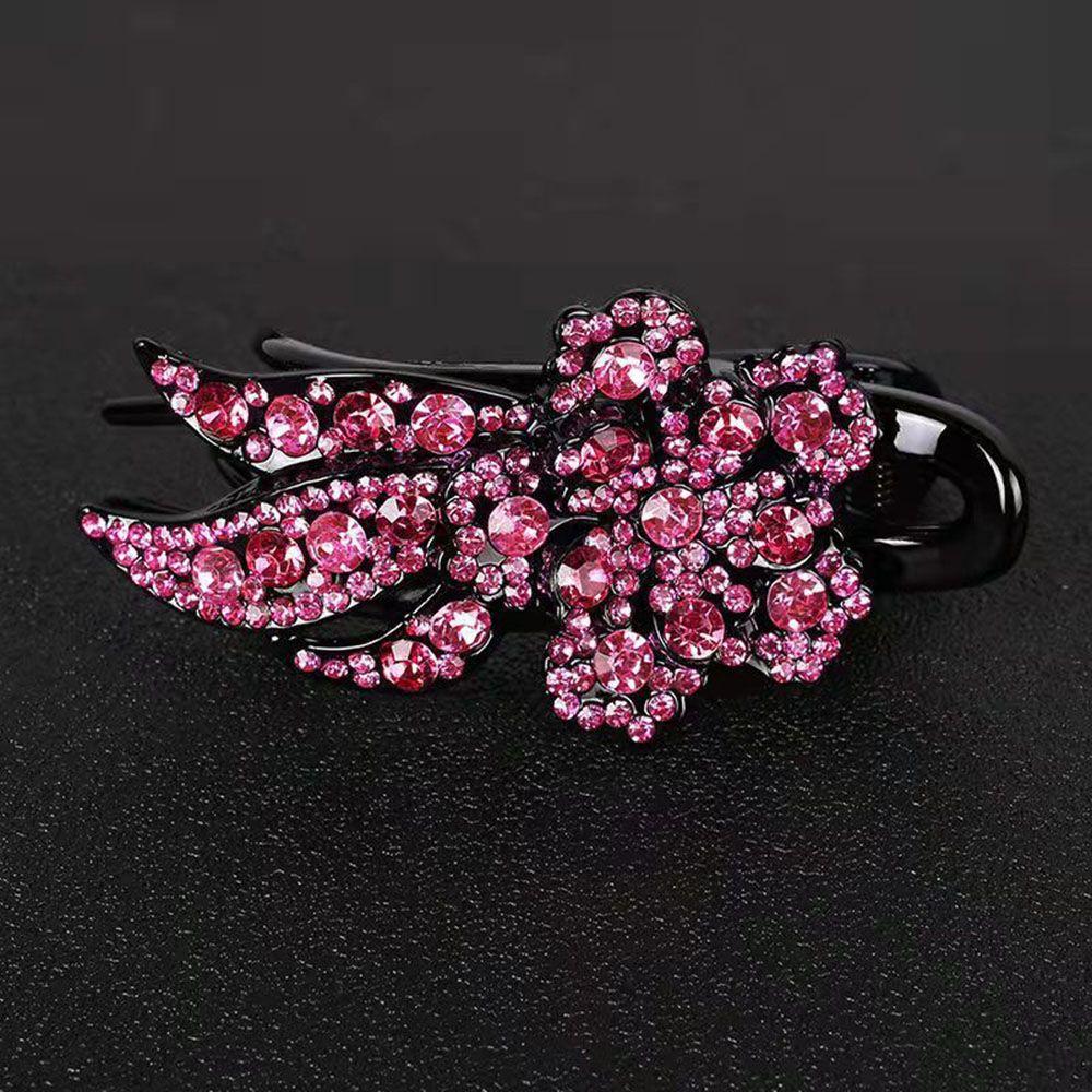 Headwear Duckbill Hair Duckbill Clip Rhinestone Hairpin Hair Claws Hairgrip Women Hair Clips