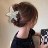 With Sliver Rhinestones Design Starfish Hair Claw Clips Hair Barrette  for Thick Thin Hair