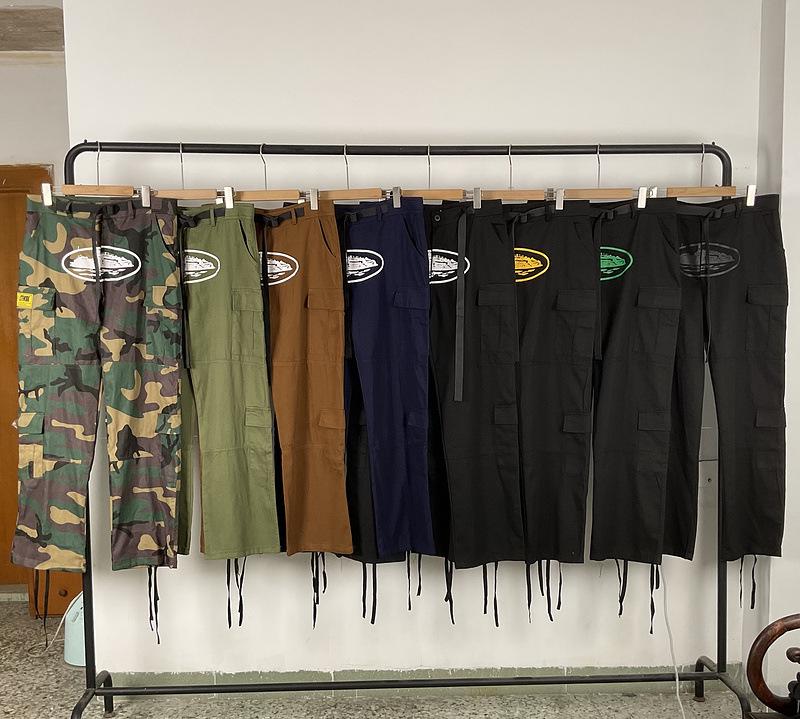 24S Alcatraz Unisex Multi-Pocket Elastic Casual High Street Комбинезон