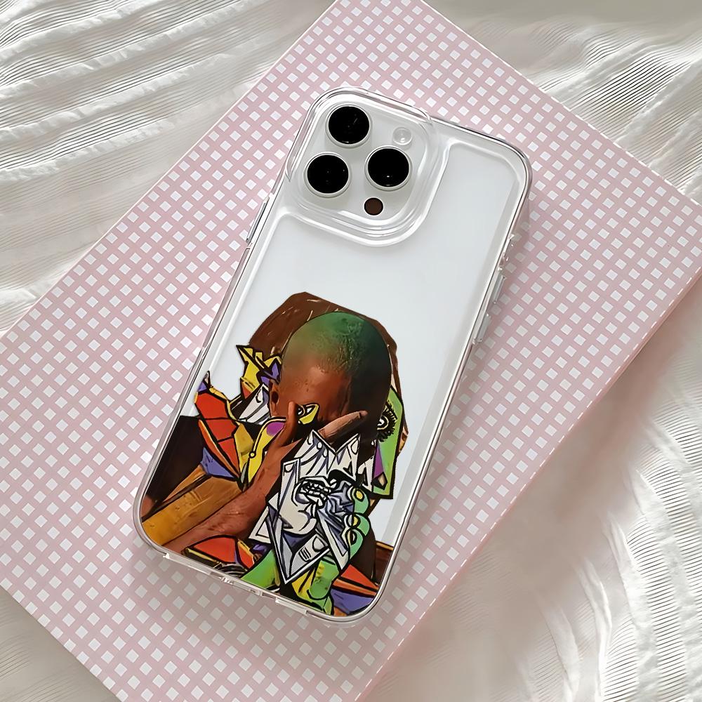 Чехол для телефона Singer F-Franks Blonde Oceans iPhone 17 16 16e 15 14 13 12 11 Mini Pro Max X XR 8 Air Plus Прозрачная задняя крышка