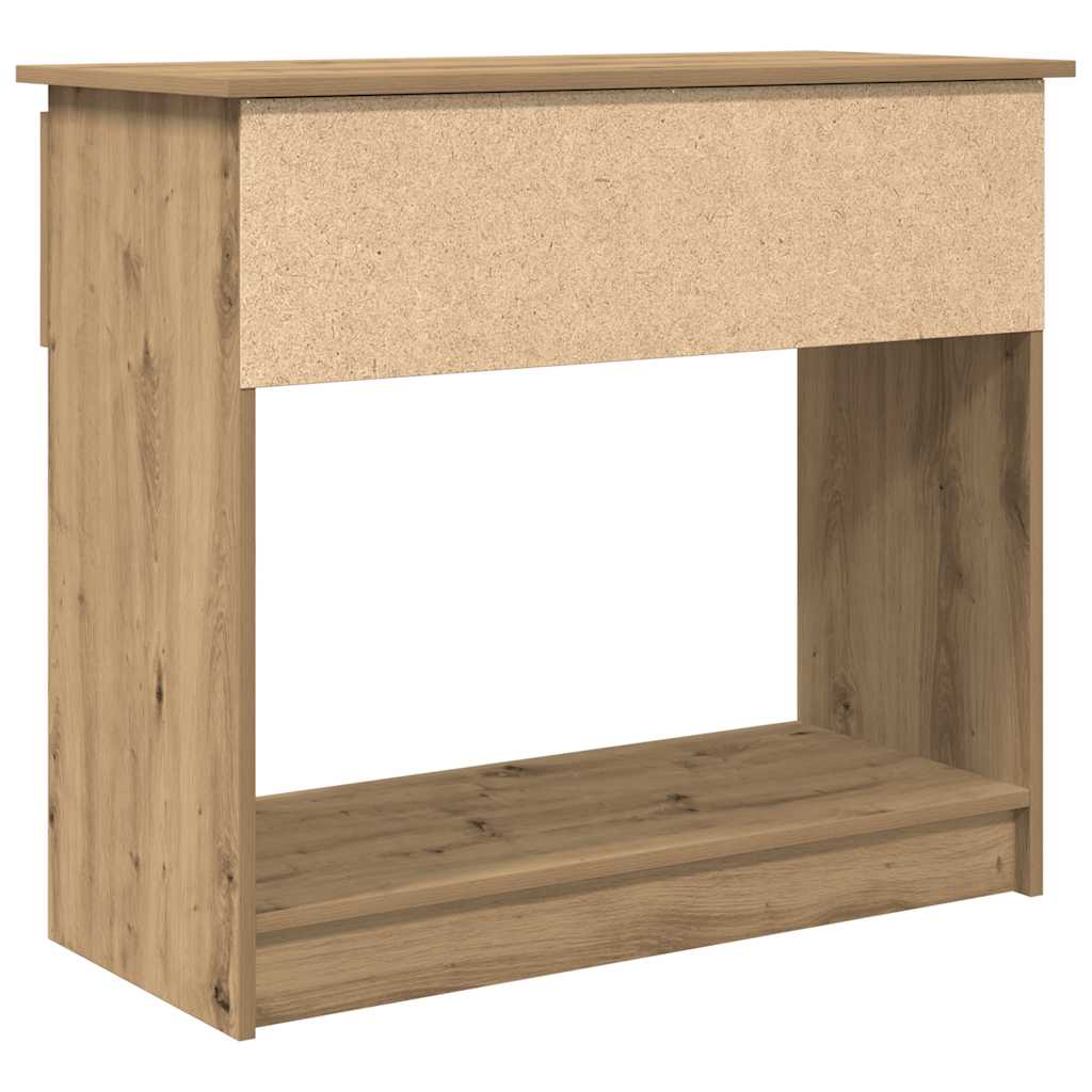 Console Table with Drawers Artisan Oak 85.5 x 38.5 x 74.5 cm