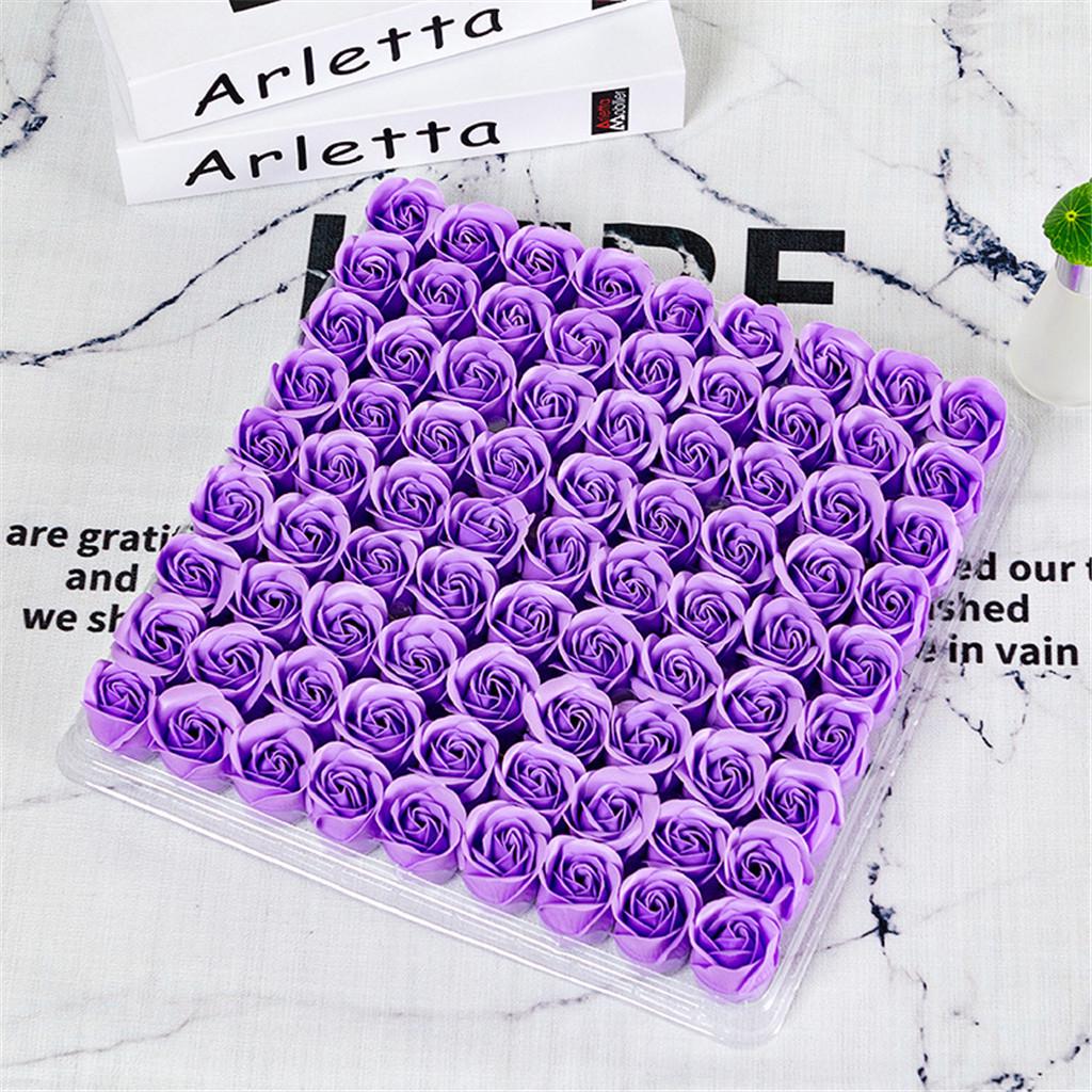 Мыло Rose Flower Head Трехслойное без основы Имитация Вечного цветка розы