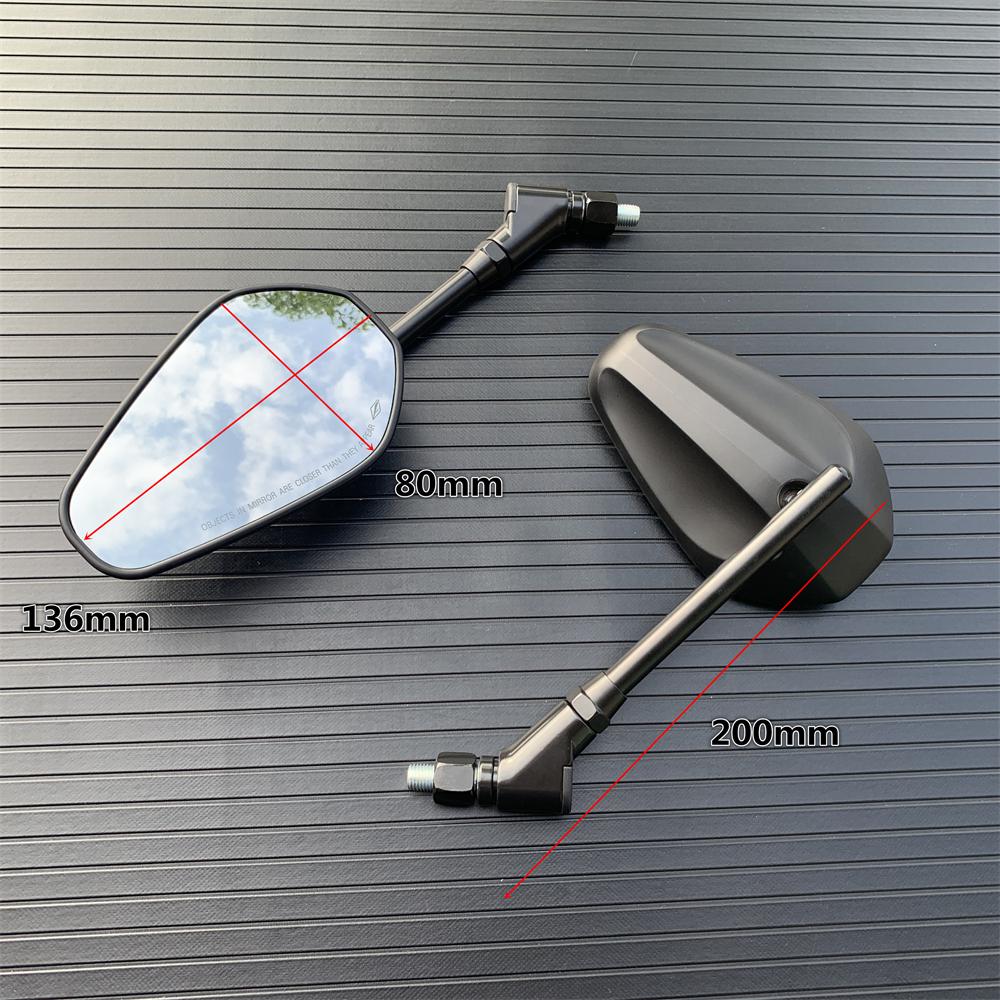 Зеркала заднего вида M10 для Yamaha MT-01 MT-03 MT-07 MT-09 Tracer 900 MT-10 FZ1 FZ6 FZ8 Fazer XJ6 XJR1300 мотоцикла Street