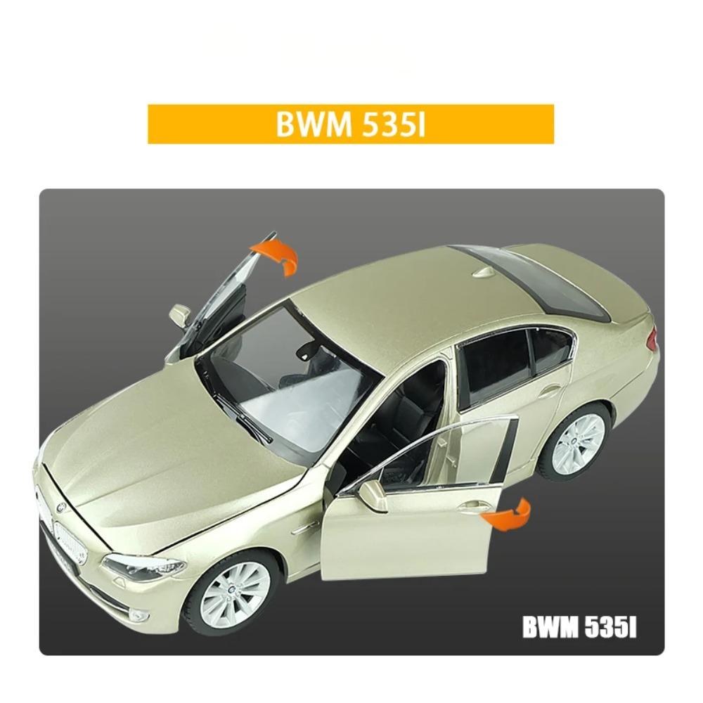 Welly 1/24 BMW 535i Металлическая модель автомобиля Литье под давлением и игрушечные транспортные средства Модель автомобиля Масштабная миниатюрная модель автомобиля для детей