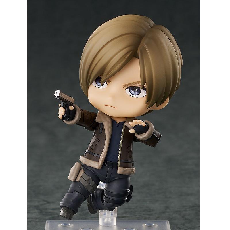 Leon Scott Kennedy Figure 10cm Q Version Cute PVC Action Figure Amine Birthday Gift Collectible Figurine Aixlan #2337