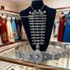 Традиционный кавказский женский свадебный пояс и набор украшений