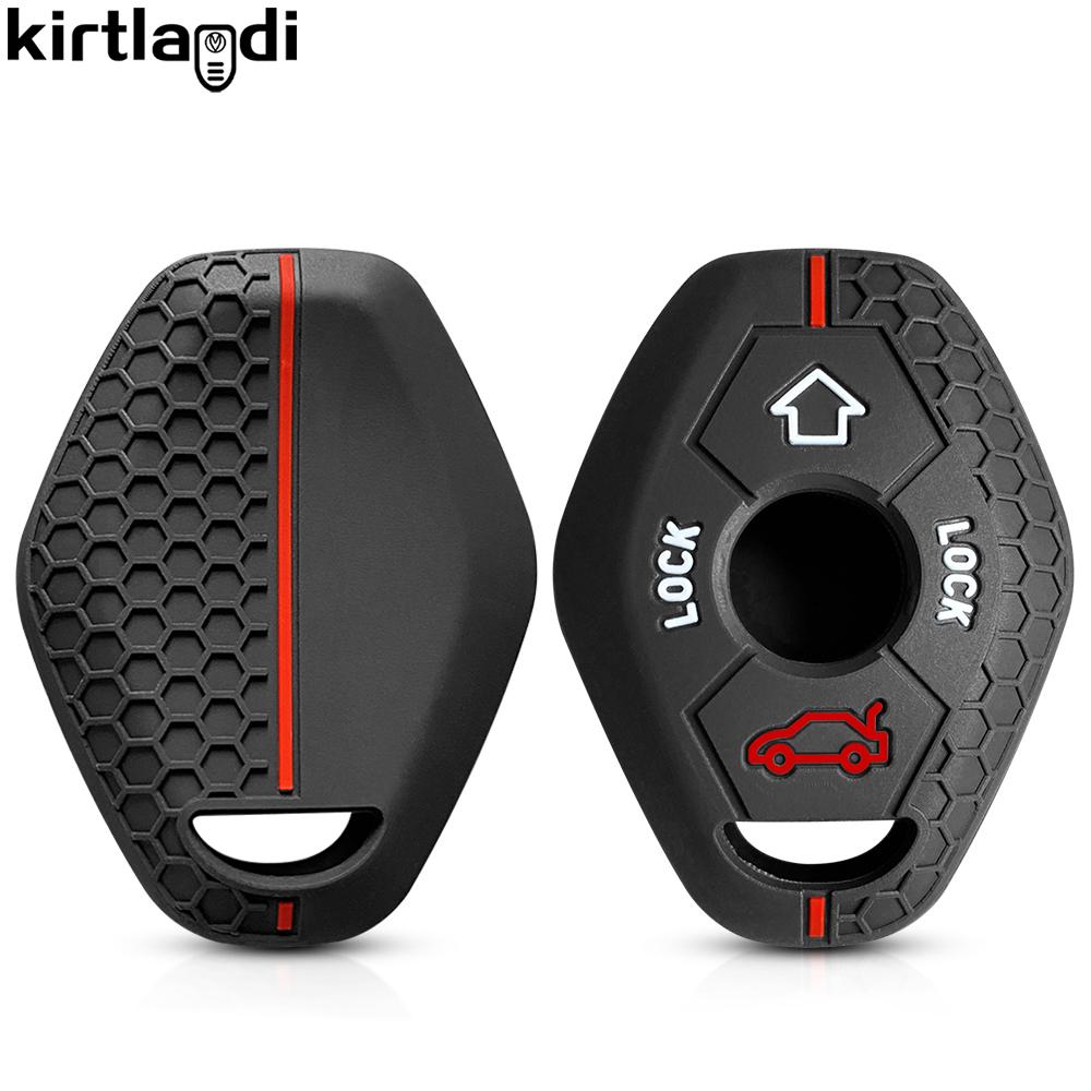 Silicone Key Cover Remote Case Shell for BMW E63 X5 E53 X3 F83 E46 E39 E38 E60 E61 E64 Series 3 5 7 330i Z3 Z4 E85 E86 M5 325i