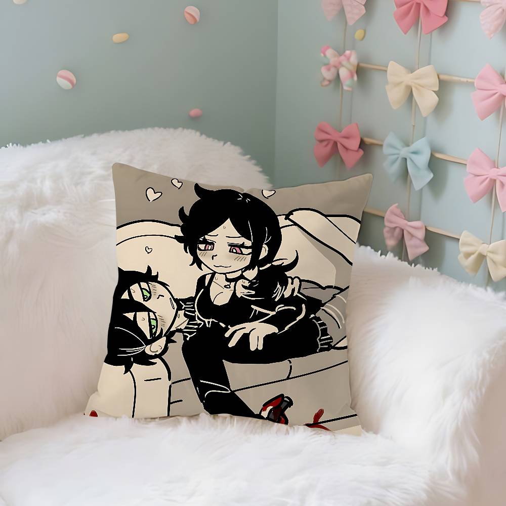 Game TTheCoffin Of Andy And LeyleyS Case Plush Fabric Soft Pillowcase Double Sided Print Cushion Cover Household Gifts