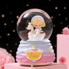 Dreamy Unicorn Crystal Ball Luminous Music Box - Snowflake Gift for Best Friend, Creative Qixi Present