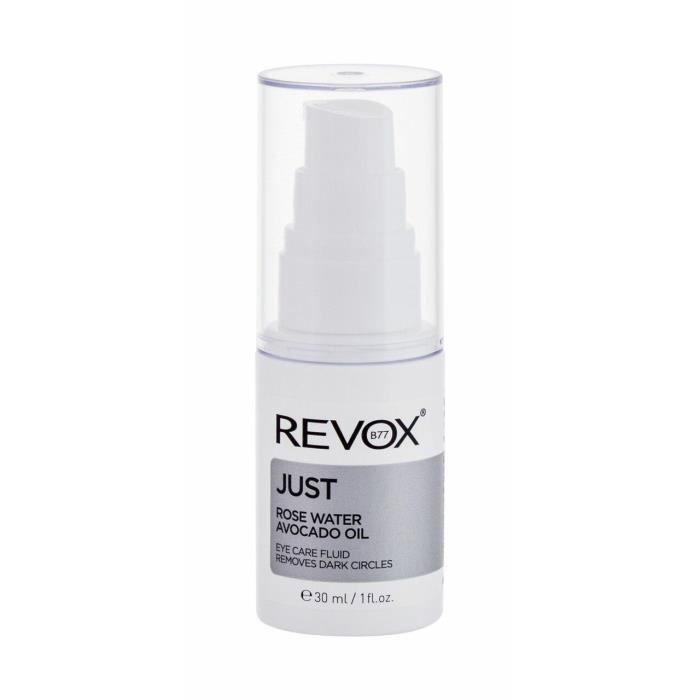 Fluide émollient - Revox - Just Rose - Huile d'avocat - Contour des yeux - 30ml