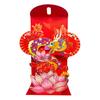 Red Envelope Vibrant Color 3D Visual Design 2024 Spring Festival Traditional Chinese Lucky Money Red Envelope Party Supplies
