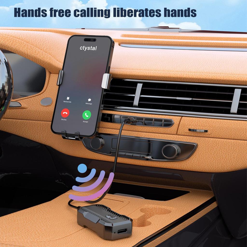 2-в-1 Bluetooth 5.3 Адаптер Передатчик Приемник Беспроводной Аудио для Автомобиля Музыки Наушников Динамика AUX Аудио Адаптер