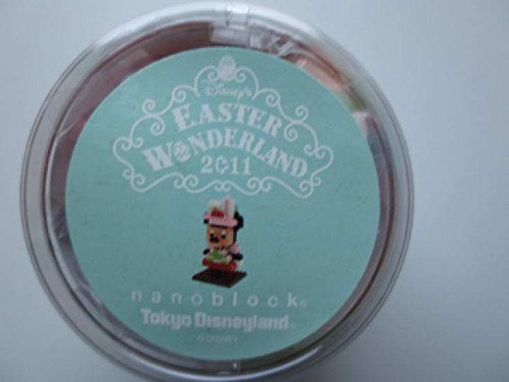 Disney Nanoblock Минни Пасхальная Страна Чудес 2011 Токийский Диснейленд