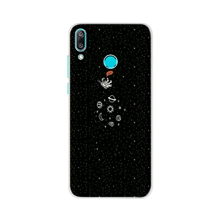 Чехол для Huawei Y7 2019 Силиконовый Мультяшный ТПУ Чехол для Телефона Для Huawei Y7 2019 DUB-LX1 DUB LX1 LX2 LX3 Y 7 Prime Pro 2019 Чехол
