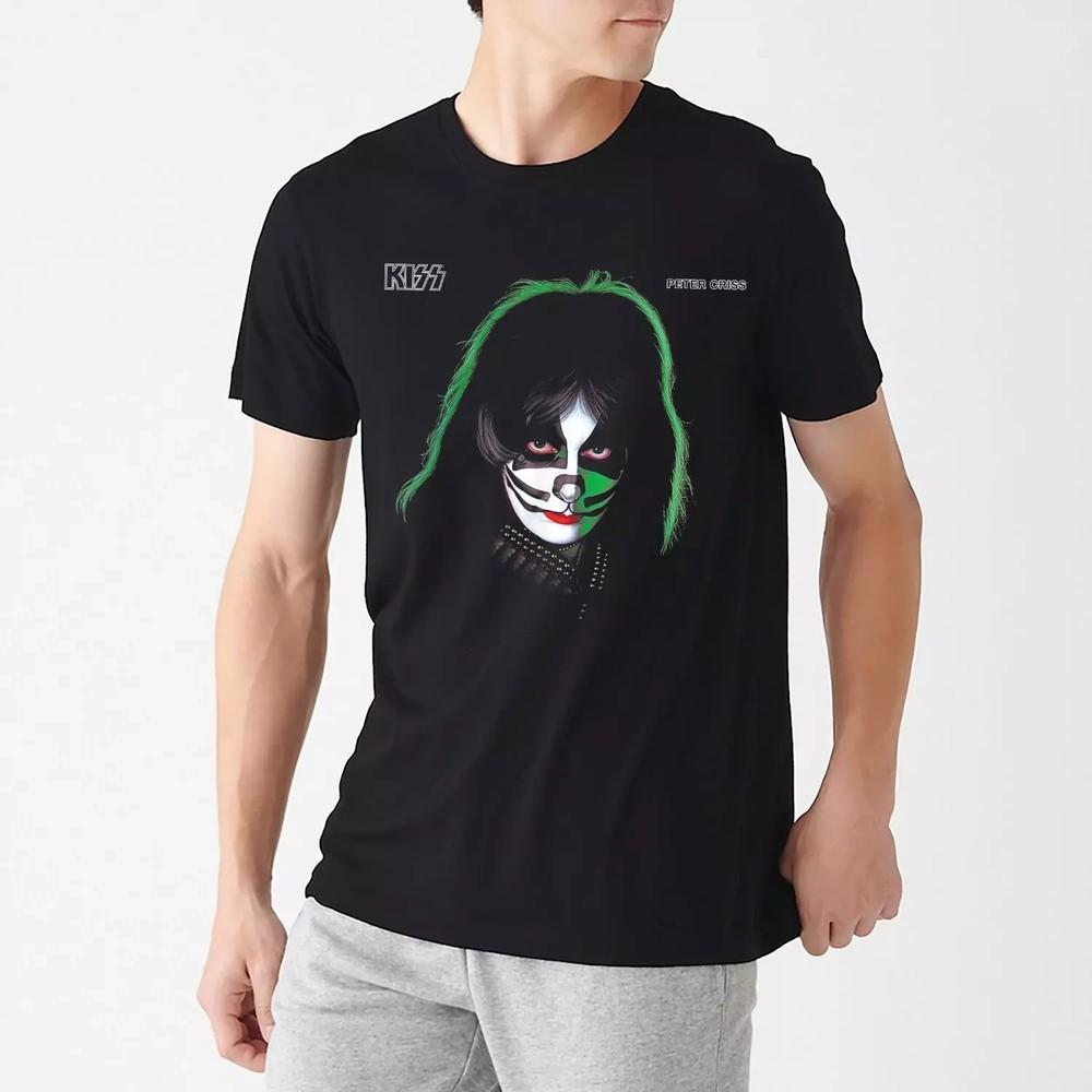 Винтажная футболка KISS 1978 года с Питером Криссом