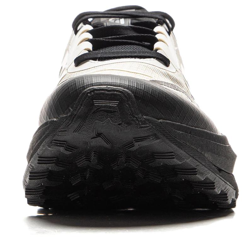 Li Ning De Lu Textile, TPU Низкие кроссовки для трейлраннинга Мужские Белый Черный ARNV009-15
