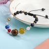 Creative Personality Eight Planets Bracelet Guardian Stars Natural Stone Bead Bracelet