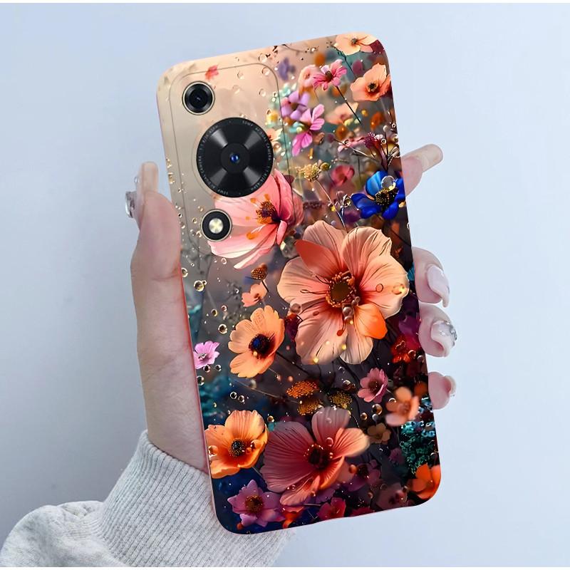 Чехол для телефона Huawei Nova Y72 Чехлы 6,75" Милый Чехол-Панда Астронавт Для Huawei Enjoy 70 NovaY72 MGA-LX3 Мягкий Силиконовый Корпус