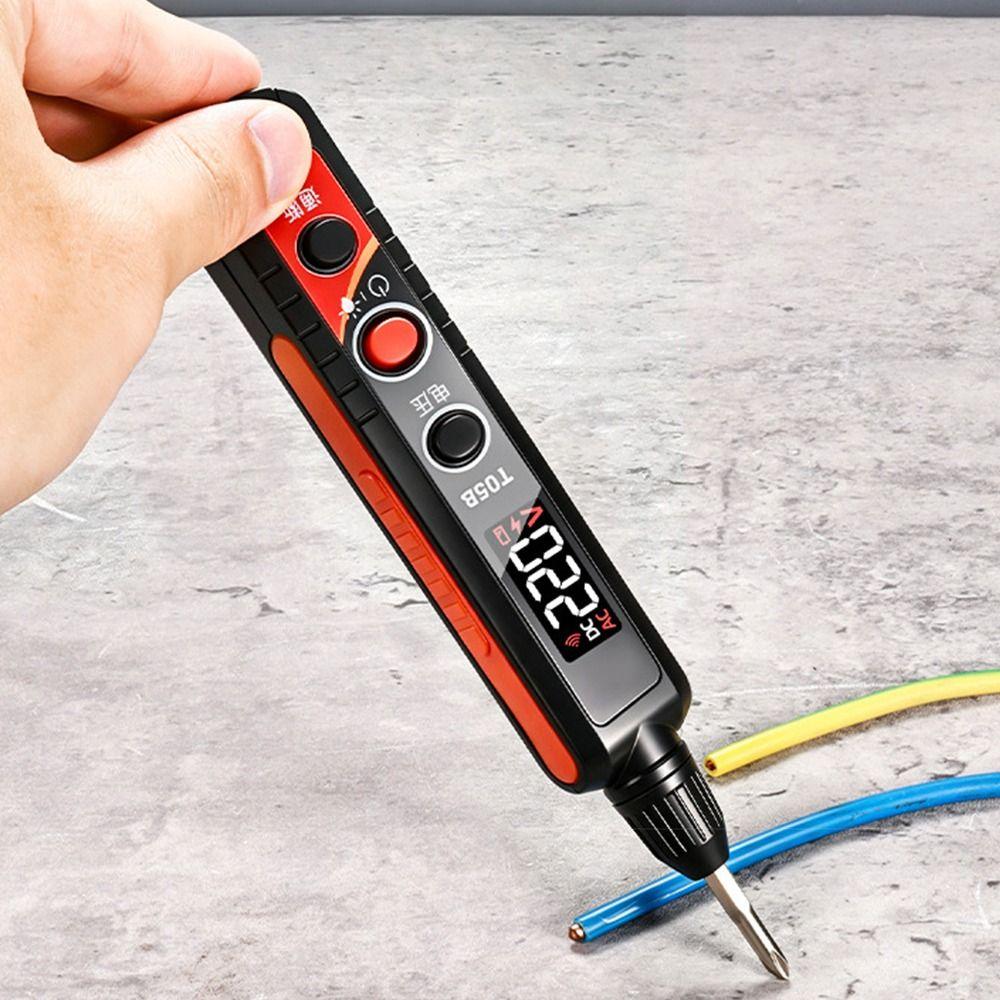 Non Contact Voltage Tester Pen Rechargeable Battery Electrician Tester Home Electrical Testing