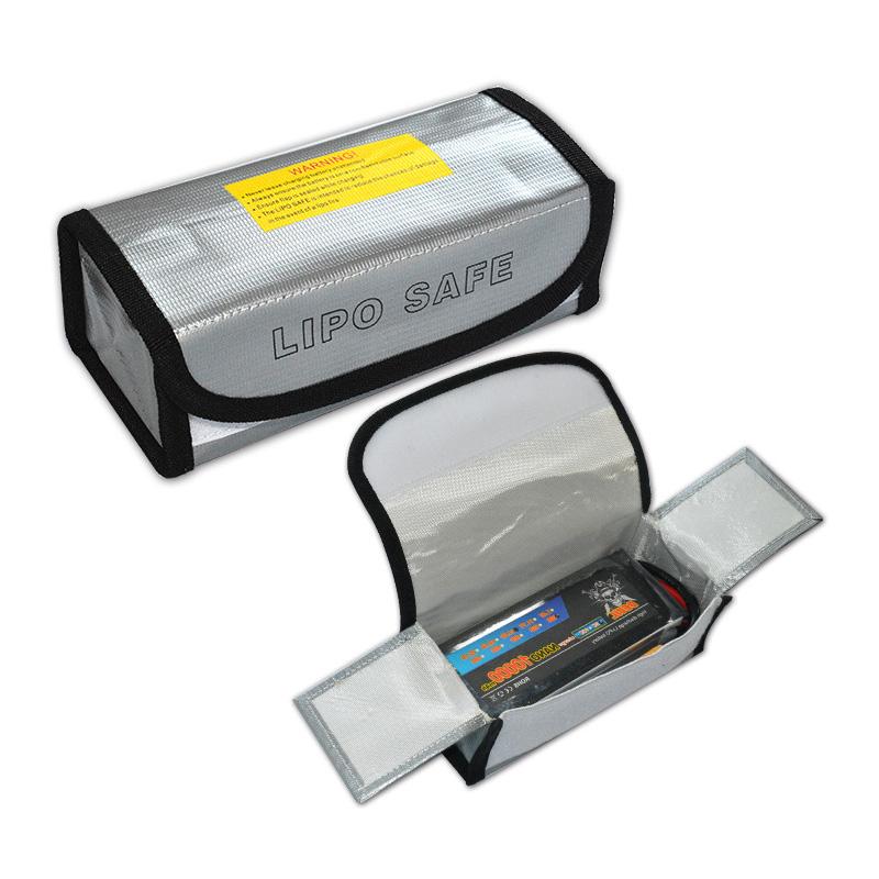 Высококачественный огнеупорный и водонепроницаемый взрывозащищенный защитный мешок для RC LiPo аккумуляторов, безопасный мешок для зарядки, 90*64*50 мм