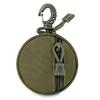Outdoor Tactical Mini Coin & Key Canvas Pouch with Zipper