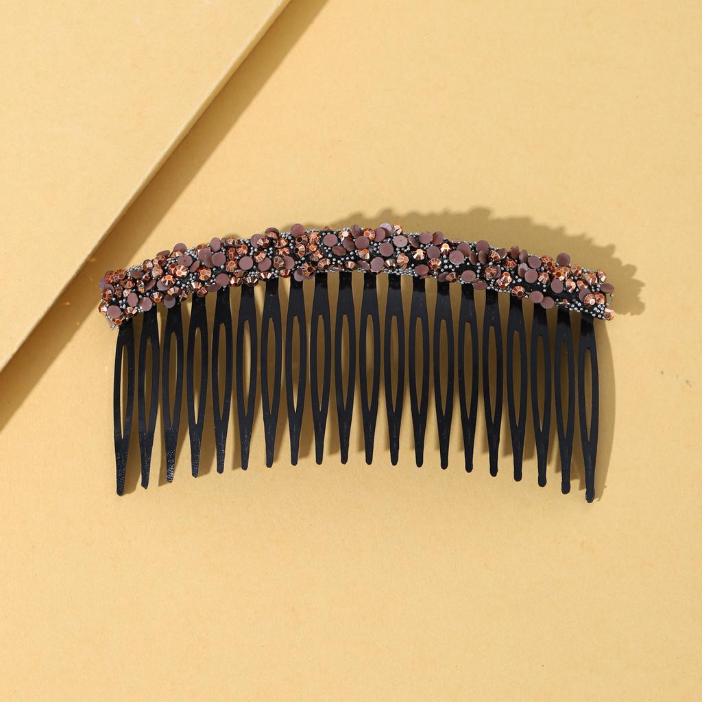 20 Teeth Full Rhinestone Broken Hairpin Hair Comb Hairpins Women Shiny Elegant Combs Hair Clips Fashion Hair Styling Accessories