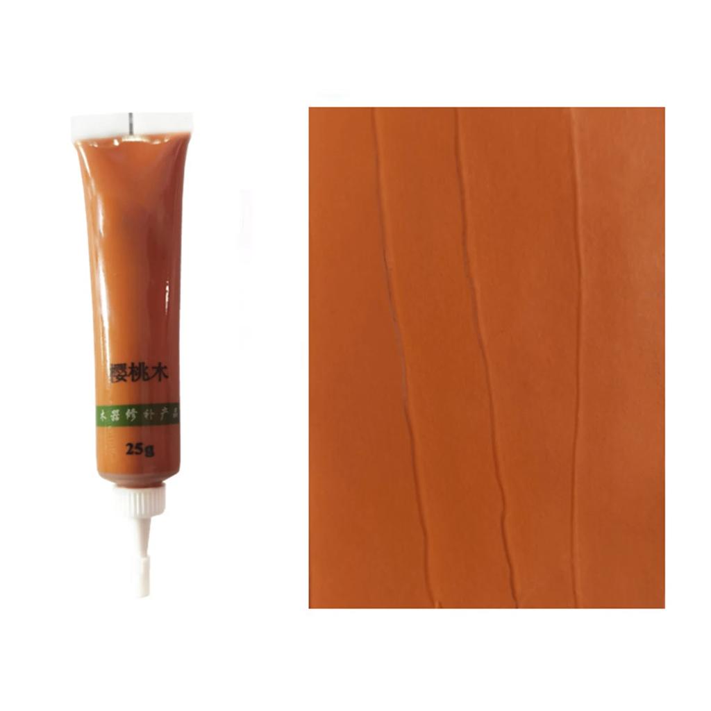 Паста для восстановления деревянной мебели, деревянный пол, стол, дверь, шкаф, средство для быстрого удаления царапин, краска для ремонта, 27 цветов, воск для мебели, 25 г