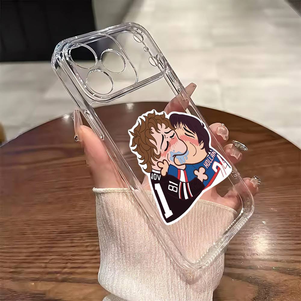 S-Shane Hollander I-Ilya Rozanov Heated Rivalry Phone Case For iPhone 17 16 15 14 13 12 11 Mini Pro Max Plus Transparent Cover