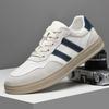Men's Shoes Autumn Fashion Sports Shoes Trend Breathable Soft Sole British White Shoes Men's Outdoor Casual Board Shoes
