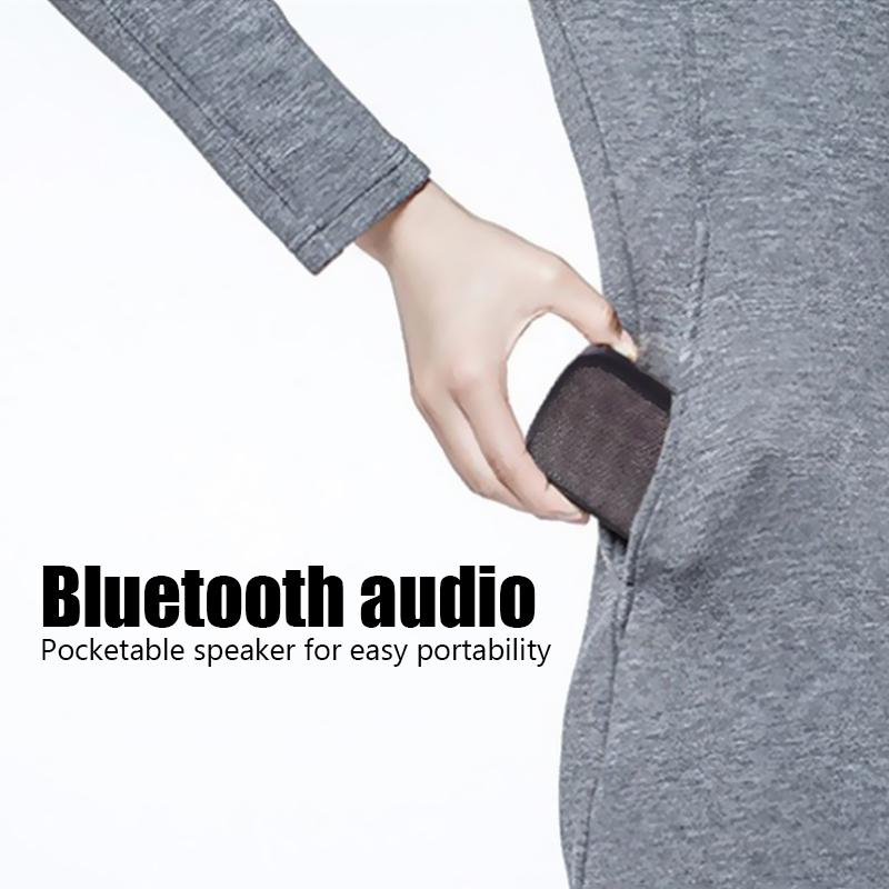 Fabric Speaker Bluetooth Wireless Connection Portable Outdoor Sports Audio Stereo Support Tf Card Can Search For Radio Stations Mini Bluetooth Speaker