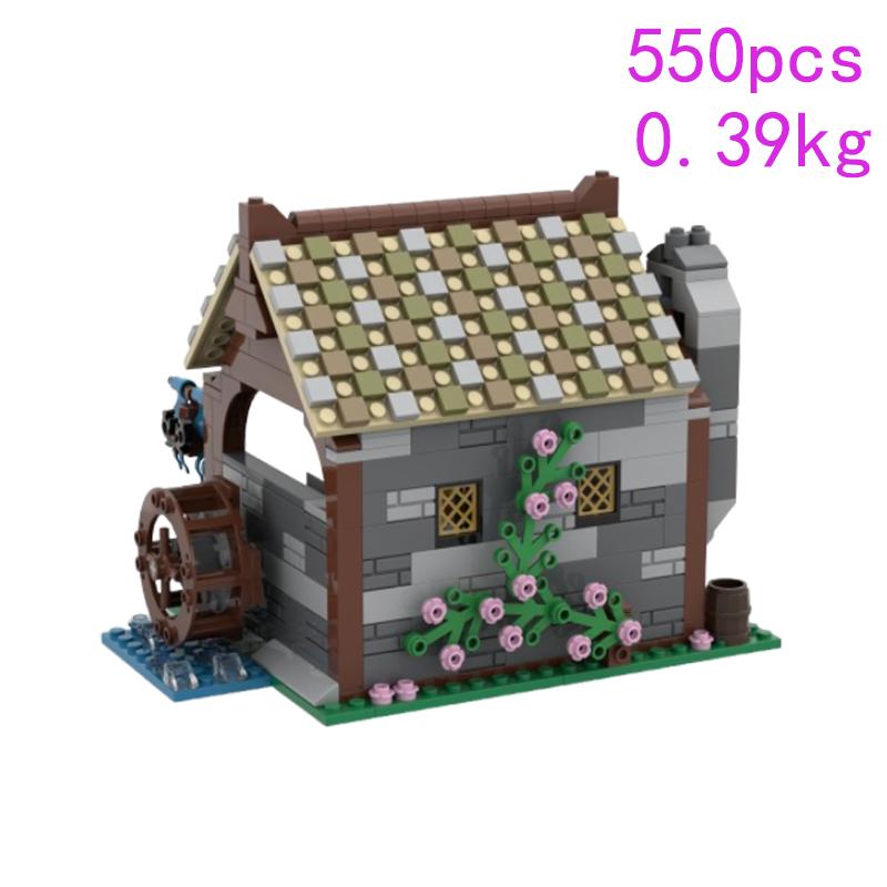 32 Точки MOC-188974 166829 221207 172264 198343 Замок Маленькие Частицы Строительные Блоки Образовательная Игрушка Модель Подарочный Набор Orn