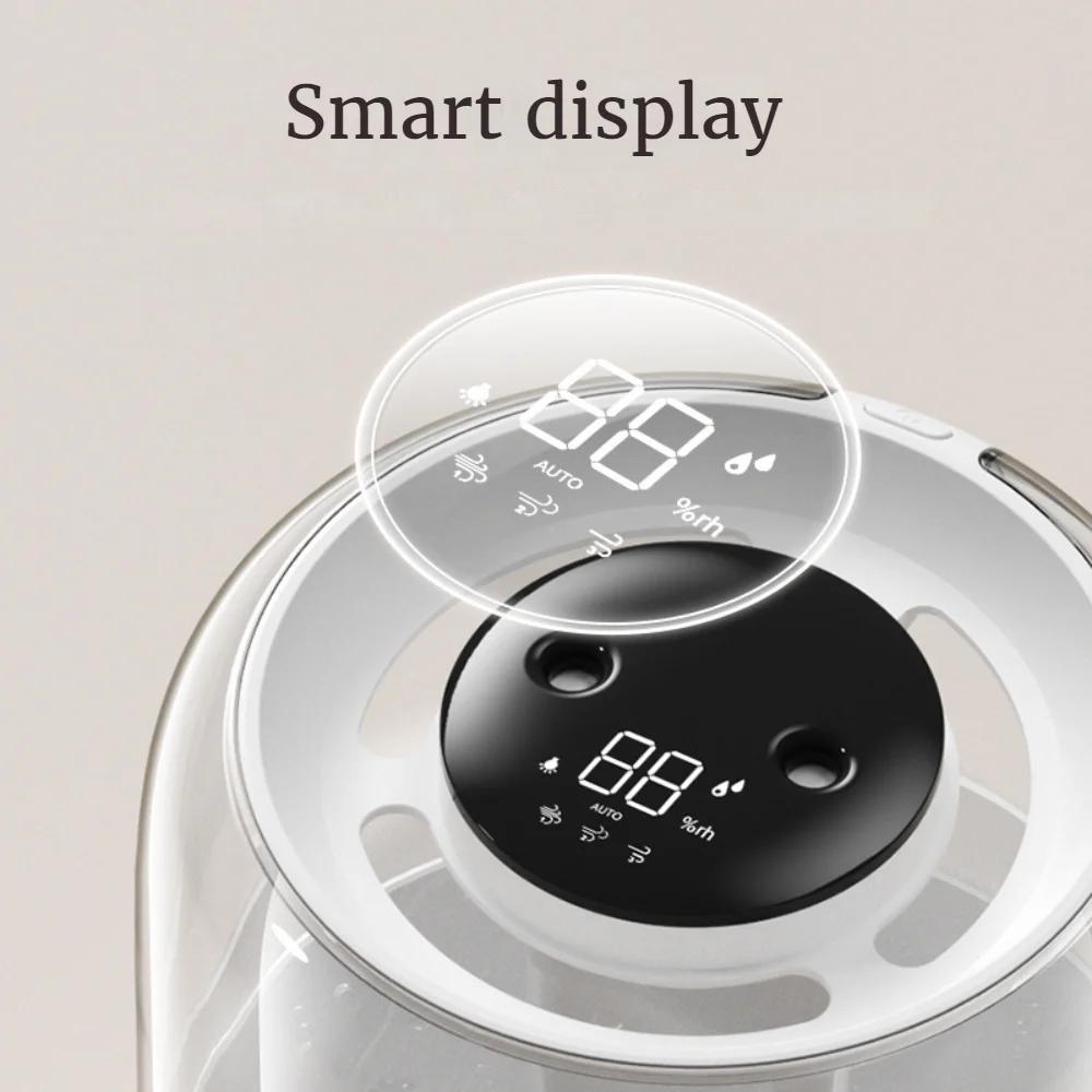 Новый 4L большой емкости увлажнитель USB двойной распылитель для дома общежития офиса спальни рабочего стола с небольшим ночником