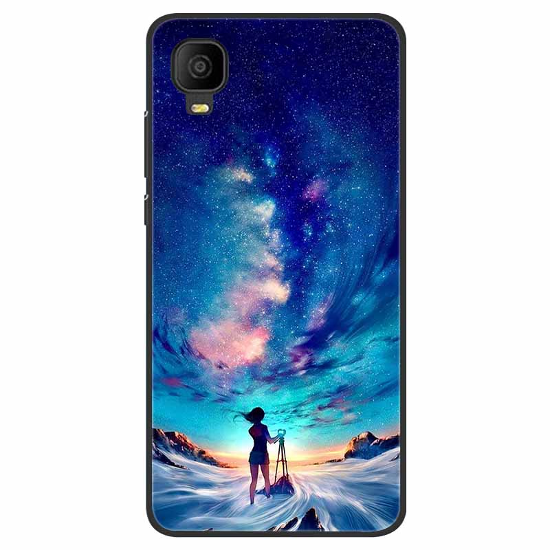 Для чехла TCL A30 5102 Capa Силиконовый Расписной Мягкий Черный Чехол для TCL A3 A509DL 2021 Чехлы ParaTCLA30 A 30 Coque TPU Защитный