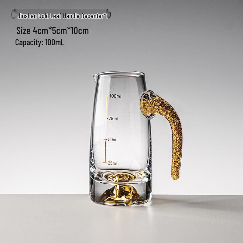 Набор рюмок с золотой фольгой – Хрустальные бокалы для белого вина, Настраиваемые с логотипом