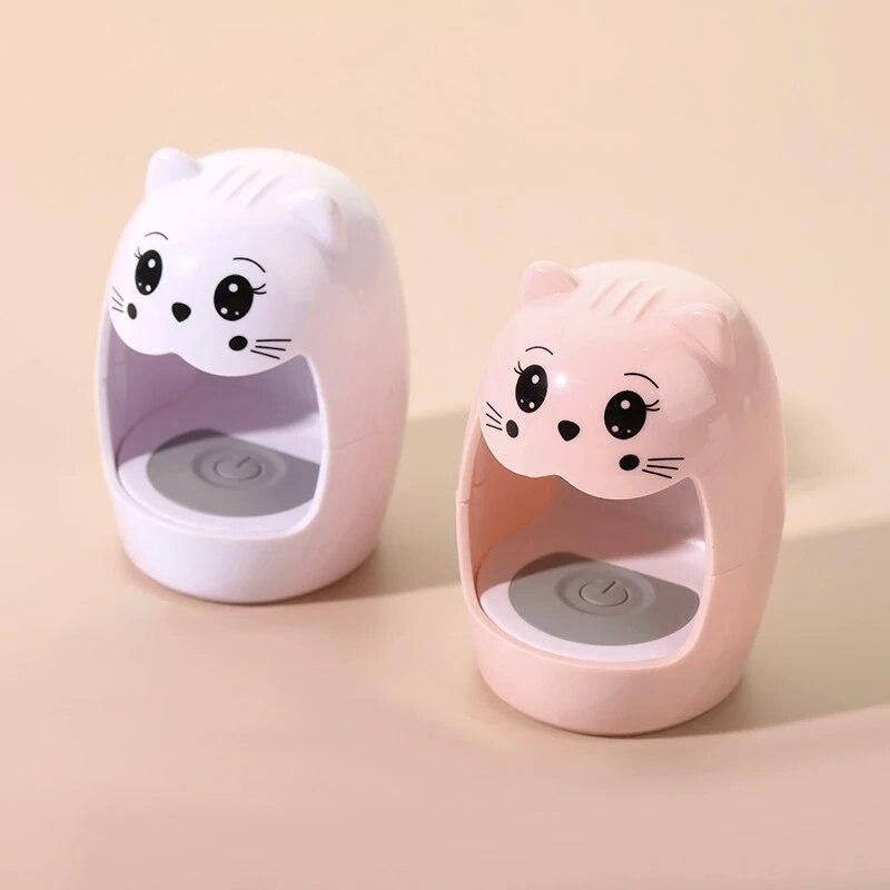 USB УФ-светодиодная лампа для сушки ногтей Мини-УФ-свет для ногтей Быстросохнущий маникюрный аппарат для ногтей для гель-лака