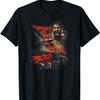 300 Movie Dine In Hell Unisex-Adults Black Cotton Blend T-Shirt
