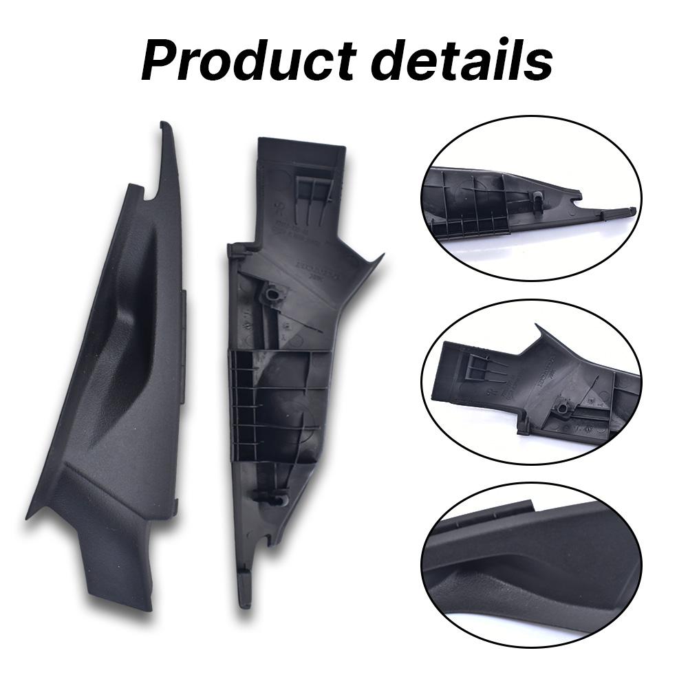 2 ШТ. Для Honda Civic 2025 2025 2025 2025 Автомобильная передняя панель стеклоочистителя, боковые накладки крыла, заглушки капота, замена, автомобильные аксессуары