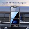 Беспроводное крепление-зарядное устройство для автомобиля с автоматической фиксацией и отображением логотипа